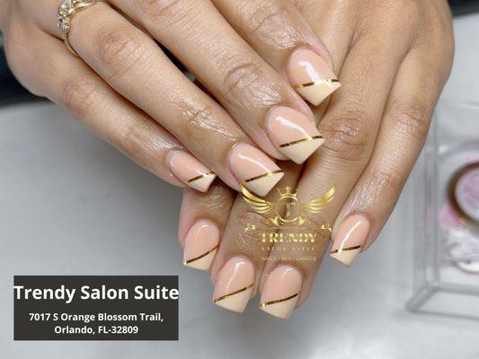 By Trendy Salon Suite - we are full services of Nail Salon - waxing, spa pedicures, waxing, eyebrows, eyelashes