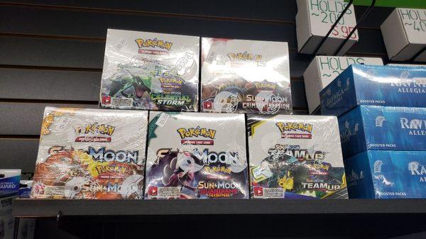 Pokemon boxes