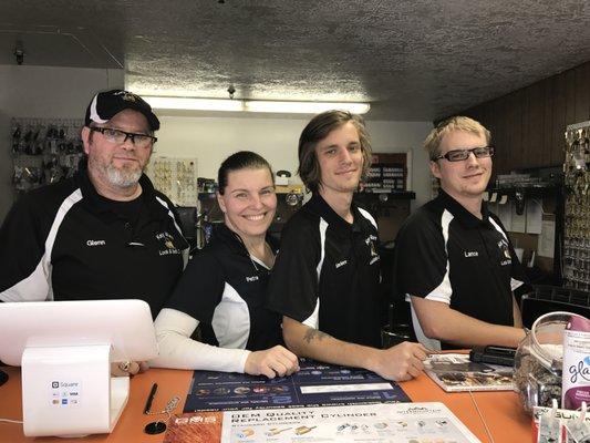 The team at Key Man Lock & Safe Company in Ogden