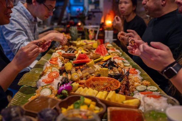 Boodle Fight Feast