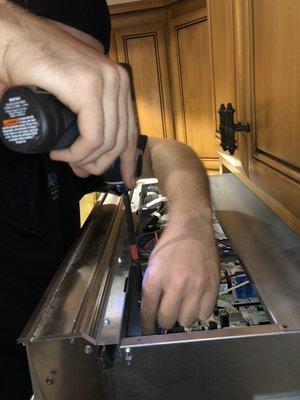 Electric oven repair