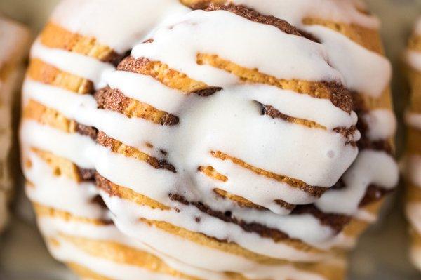 Nothing smells better than our hand-made cinnamon rolls!