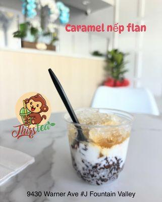 Caramel nếp flan