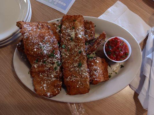 Fried zucchini