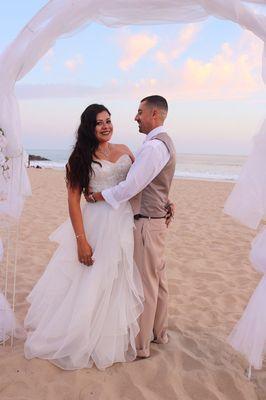 Venice Beach ceremony