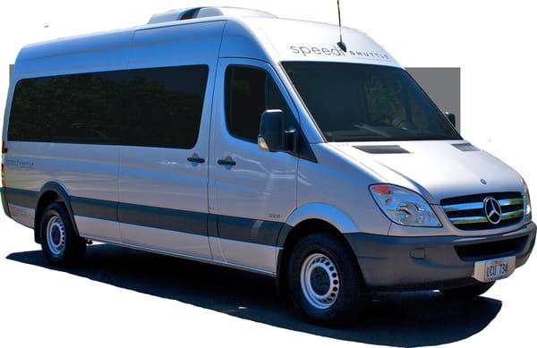 SpeediShuttle's Mercedes Sprinter