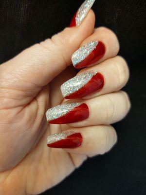 Holiday nail perfection!