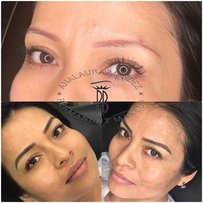 Tattoo cover up !!! Microblading transformation!!