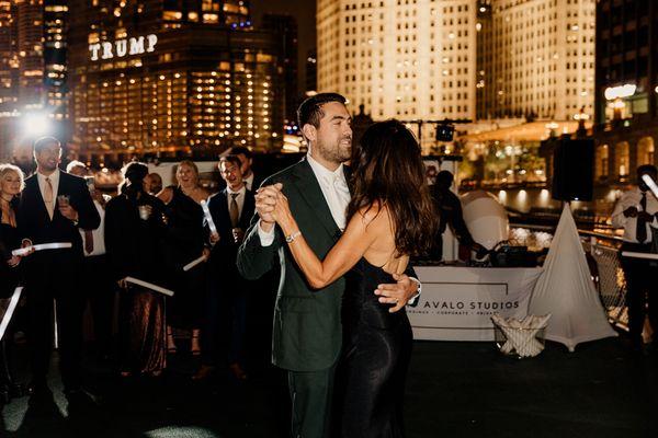 Mother & Groom Dance - Boat Wedding!!