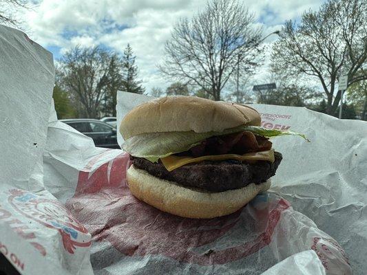 Jr. Bacon Cheeseburger