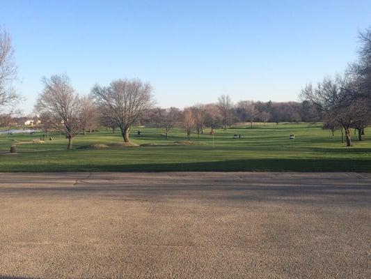 View from clubhouse