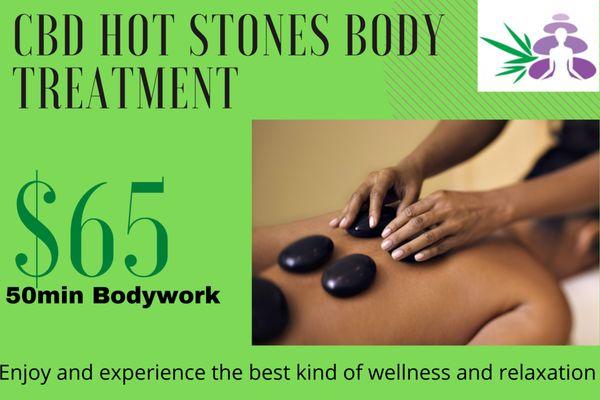 Hot Stones Body Treatment Special. Are you ready to be pampered?