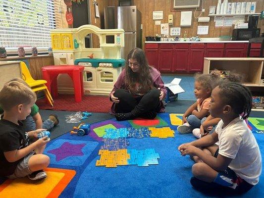 Preschoolers enjoying a new game Botley 2.0,  they had great fun!