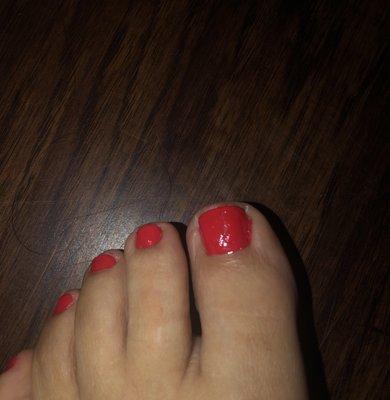 Its a cheap price for a terrible pedicure! Not worth the $