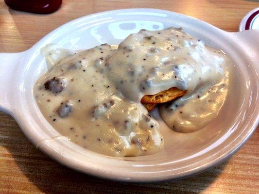 Good biscuits and gravy!