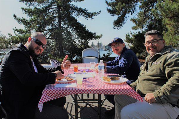 Celebrating Our Coast Guard Members With A "Thank You BBQ"