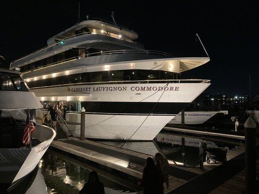 One of the Luxe Cruises boats (and the one I went on)