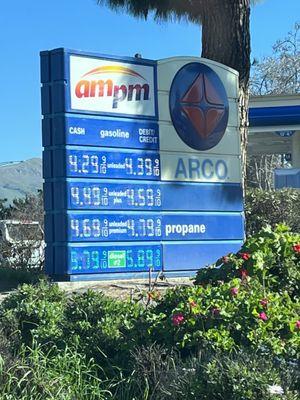 Gas Price - 1/24/23