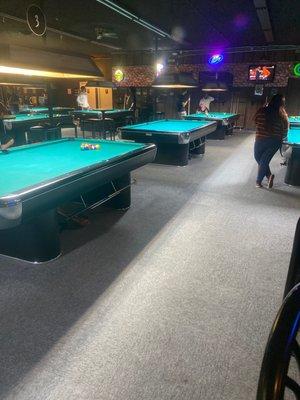 Pool hall