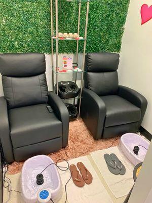 Ionic Foot Detox Area