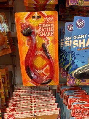 Giant gummy snake