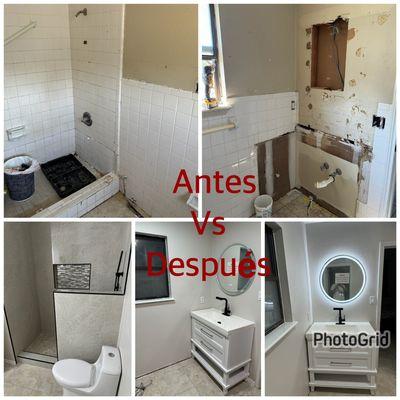 Remodelación de baño completo