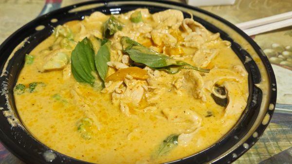 Panang Curry (comes with rice)