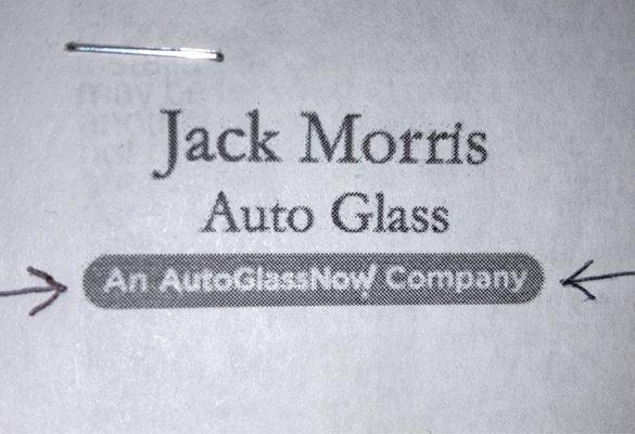 Jack Morris Auto Glass