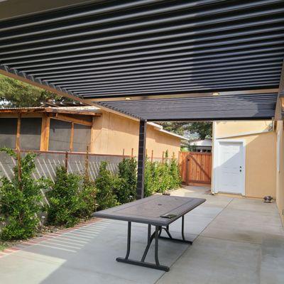 Beautiful Bronze Pergola