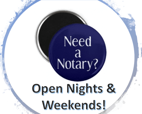 Need a Notary?