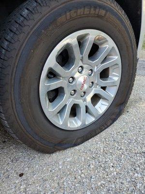 After many no shows from roadside assistance,  I contacted Clark's.  No hesitation came to my location assessed tire. Was on my!