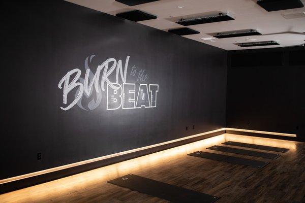 Burn to the beat with us in our heated yoga studio!