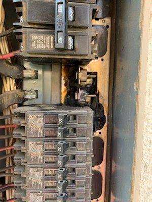 Fix this problem in the electrical panel