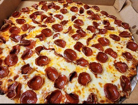 Pepperoni pizza