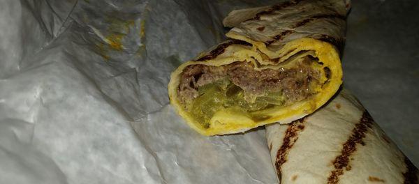 This is supposed to be extra cheese, extra pickle and extra mustard?