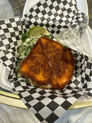 Birria grilled cheese