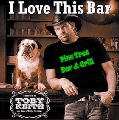 Toby loves this bar