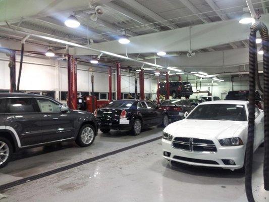 Janitorial Services at a Car Dealership in Macomb, MI