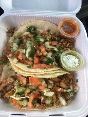 Carnitas tacos.