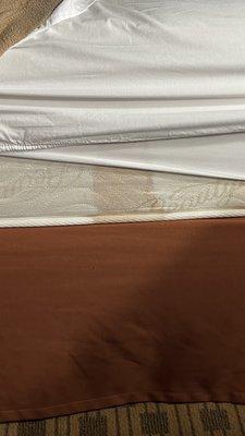 Huge stain on mattress