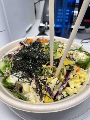 Poke Bowl with 2 Proteins