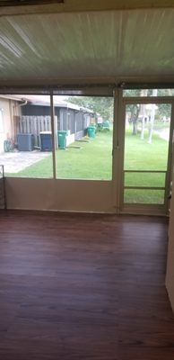 floors and patio