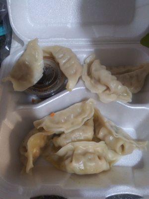 Steamed pork dumplings