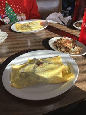 Gyro Omelette, Home Fries