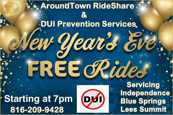 Our FREE DUI Prevention Services