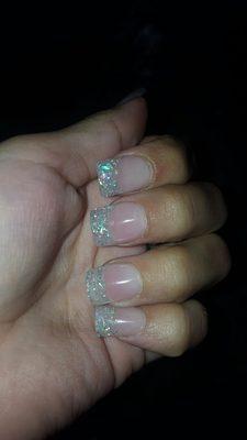 Again wide nails