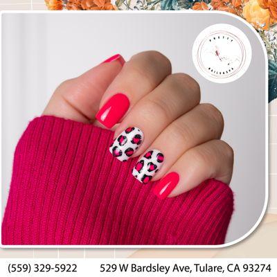 Red nails, endless confidence.  Perfectly bold and always in style!