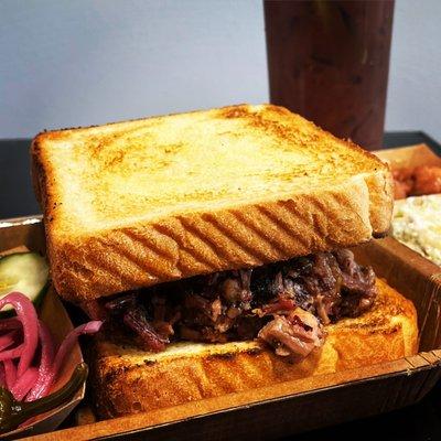 this brisket sandwich!