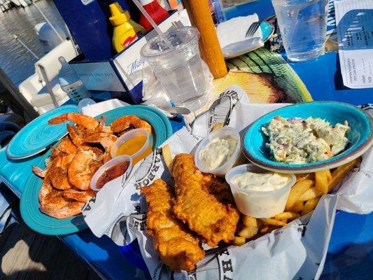 Steam Shrimp & Fish n Chips