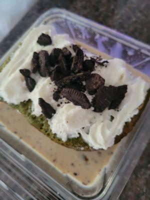 Oreo Matcha Cheesecake